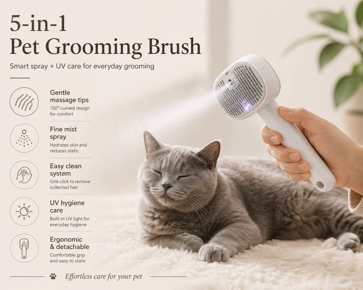 Smart Grooming Brush 2