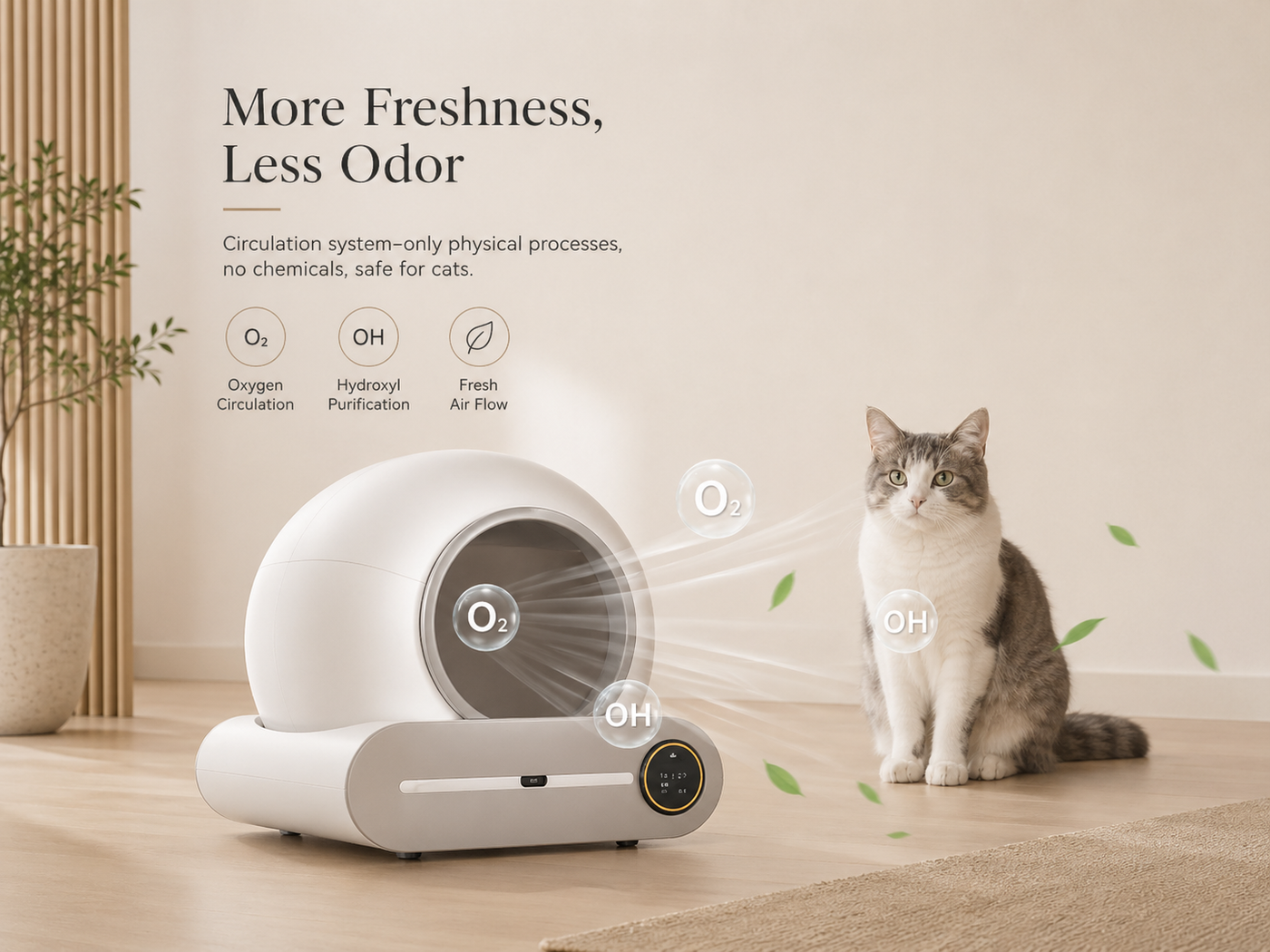 Self-Cleaning Smart Litter CatBox 6